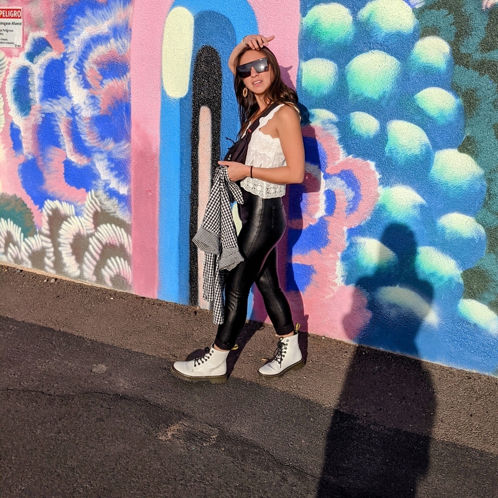 White Dr. Martens